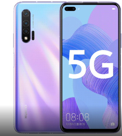 Huawei Nova 6 5G design