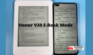 Honor V30 is getting a new e-book mode