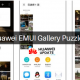 Huawei EMUI gallery puzzles