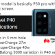 Huawei P40 specifications