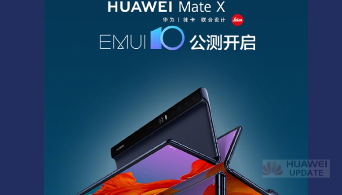 Huawei Mate X EMUI 10 beta