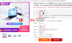 Huawei MateBook D 15 Ryzen Edition