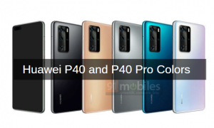 Huawei P40 and P40 Pro colors