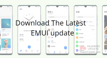 How do I receive the latest EMUI update