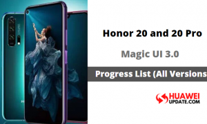 Honor 20 and 20 Pro update