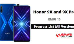 Honor 9X and 9X Pro EMUI 10