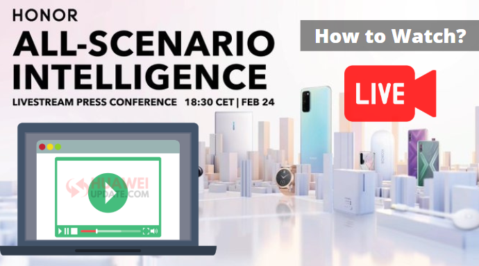 How to watch Huawei & Honor Livestream