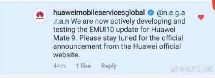 Huawei Mate 9 EMUI 10