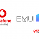 Vodafone Australia EMUI 10 update 2020