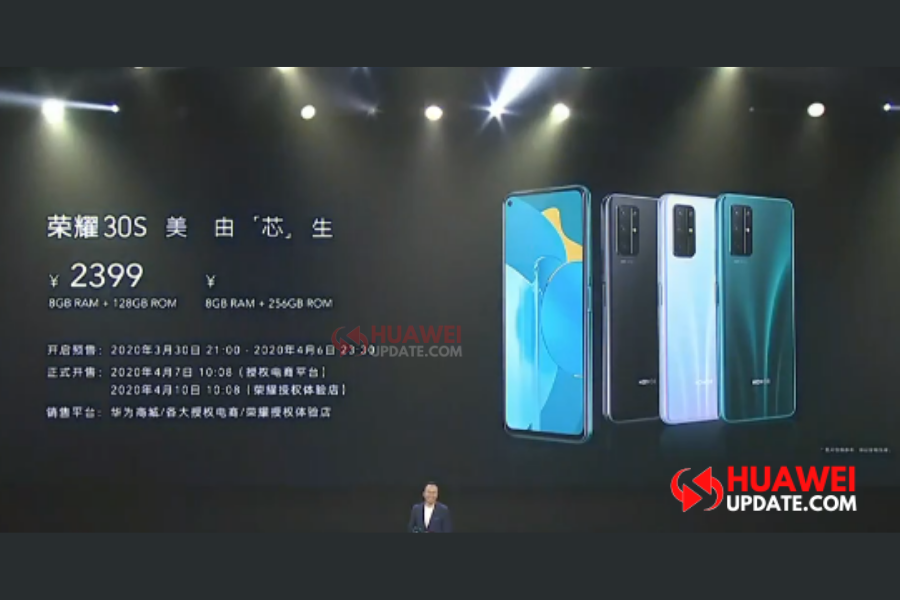 Honor 30S Price