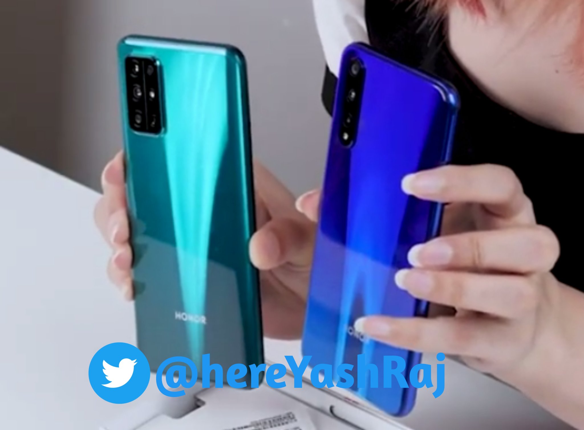 Honor 30S two color options