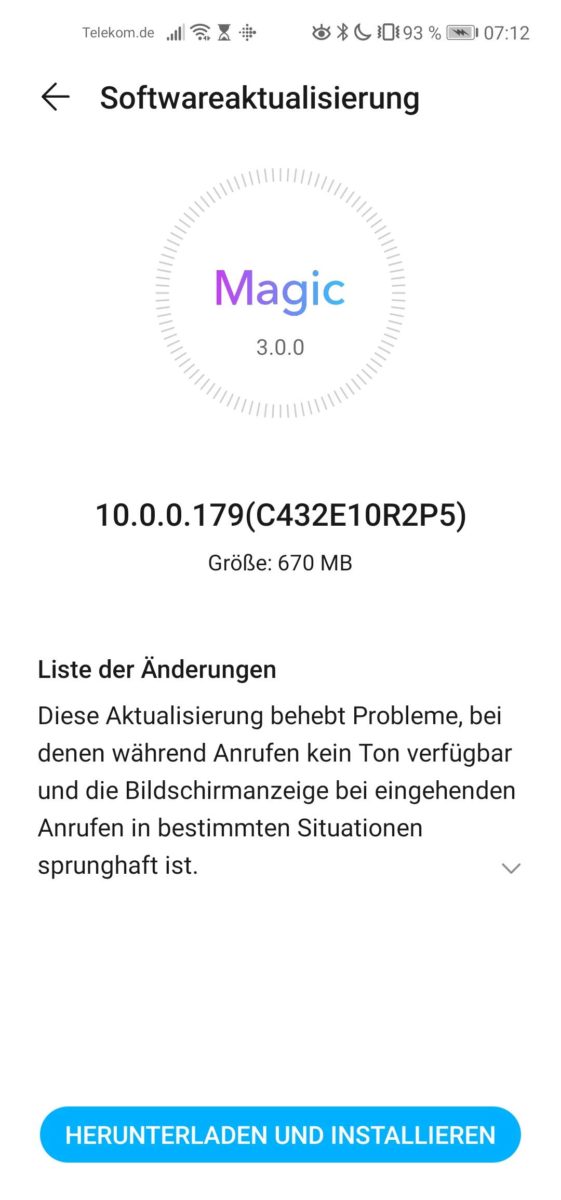 Honor-View-20-Update-Dezember-2019