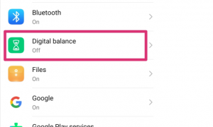 Huawei Digital Balance tips