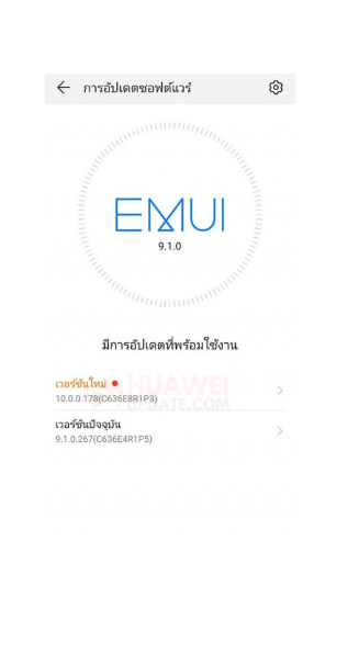 Huawei P30 EMUI 10 Thailand