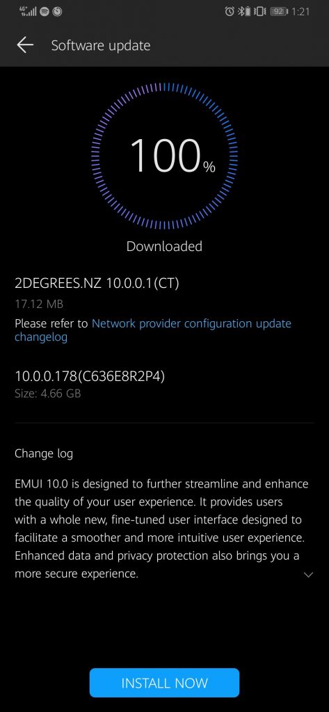 Huawei P30 Pro EMUI 10 NZ