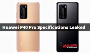 Huawei P40 Pro Full Specifications