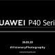Huawei P40 Series Official Date
