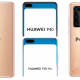 Huawei P40 and P40 Pro Gold