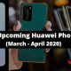 Huawei Upcoming Smartphones 2020