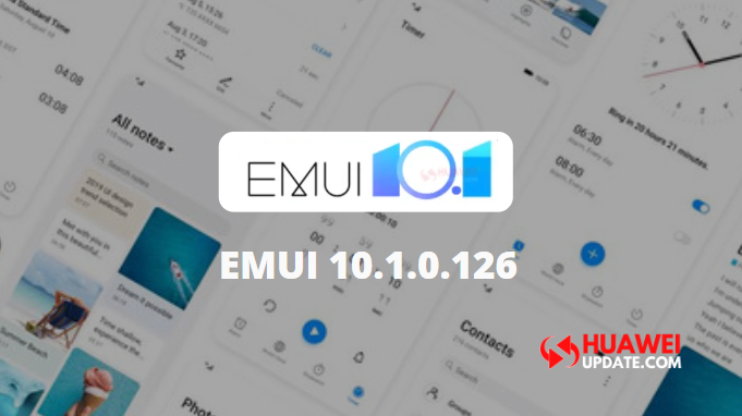 The first Huawei EMUI 10.1 version