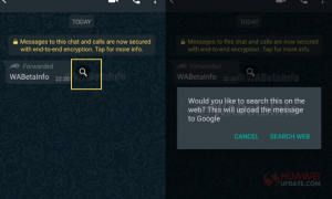WhatsApp gets new Web Search button in 2.20.94 beta