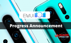 EMUI 10.1 Progress Announcement P30 and P30 Pro