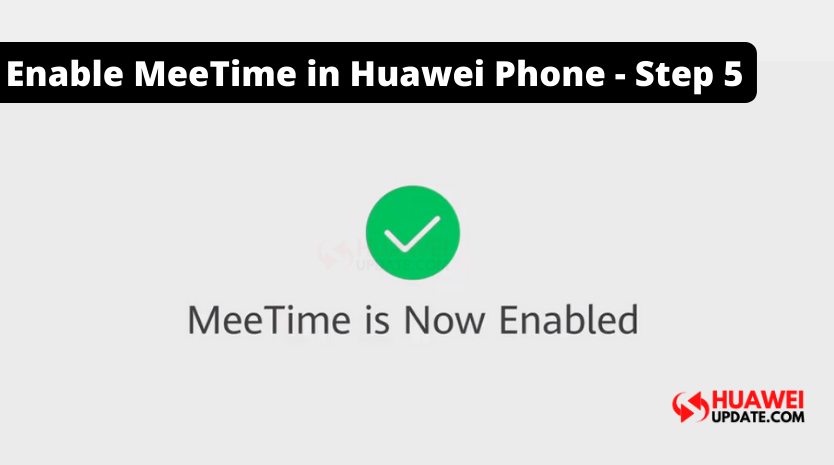 Enable MeeTime in Huawei Phone - Step 5