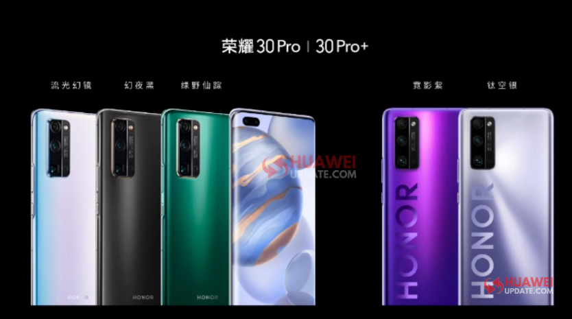 Honor 30 Pro and 30 Pro Plus