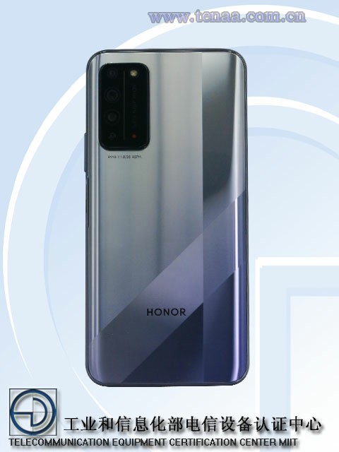 Honor X10 5G TENAA