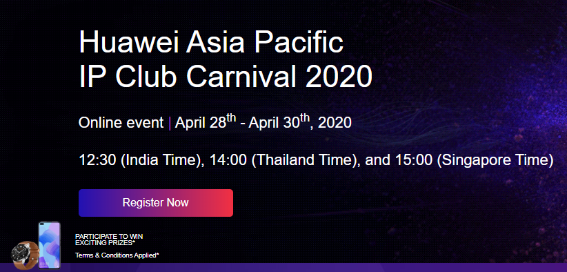Huawei Aisi Pacific carnival 2020