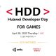 Huawei Developer Day for Games 2020