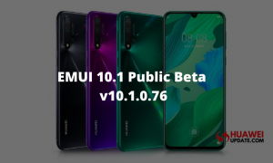 Huawei Nova 5 series EMUI 10.1