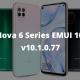 Huawei Nova 6 series EMUI 10.1