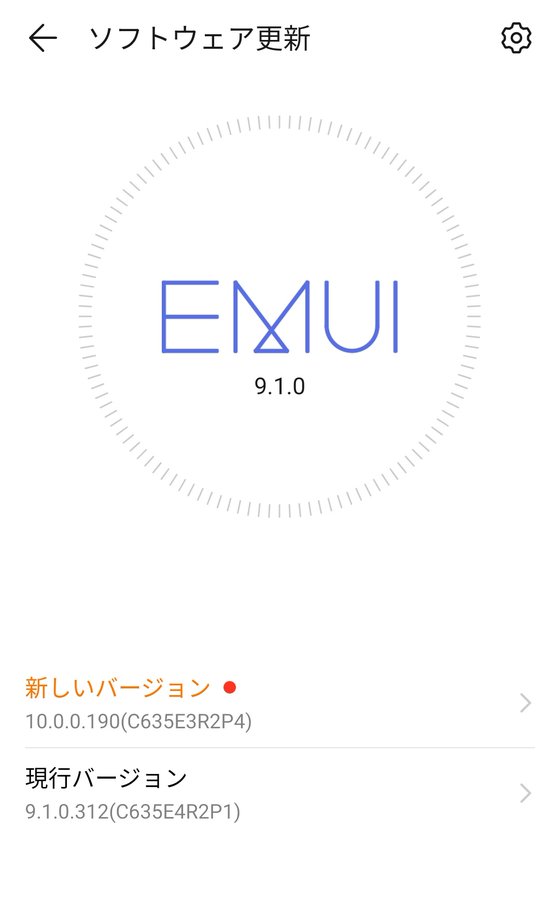 Huawei P30 Lite EMUI 10 Japan