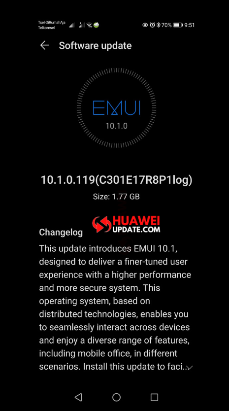 Huawei P30 Pro EMUI 10.1 Indonesia