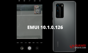 Huawei P40 and P40 Pro getting EMUI 10.1.0.126 update