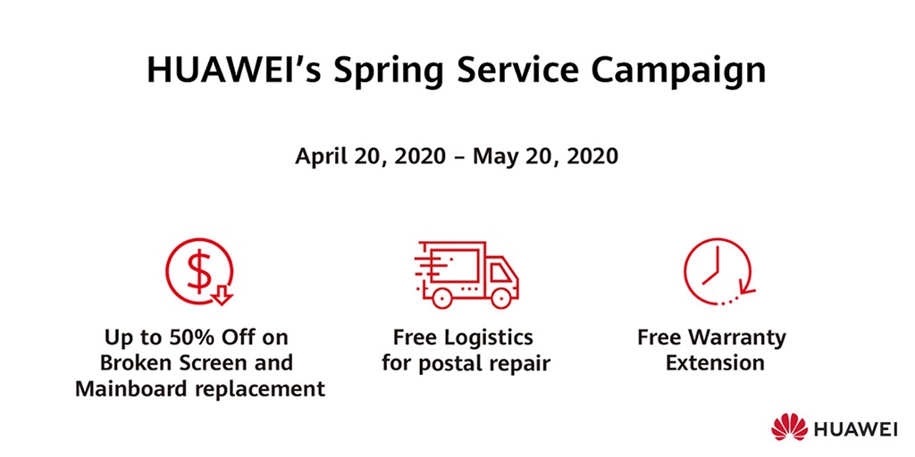 Huawei Spring Service Campaign