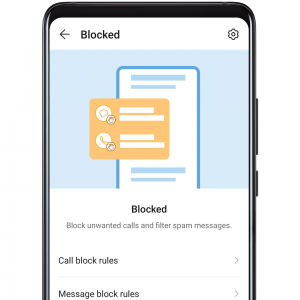 EMUI 10.1 Block Unwanted Calls and Messages