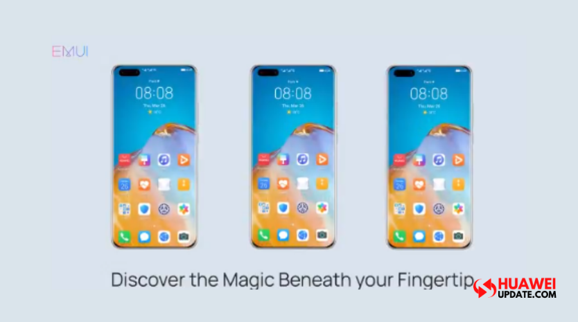 EMUI 10.1 fingerprint animation