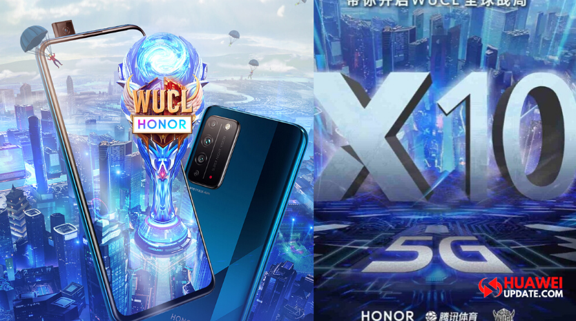 Honor X10 participated in Tencent Sports WUCL 2020