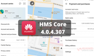 Huawei HMS Core receiving 4.0.4.307 update
