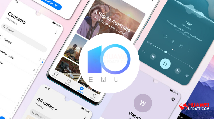 Huawei P20 Pro and Mate 10 EMUI 10 update