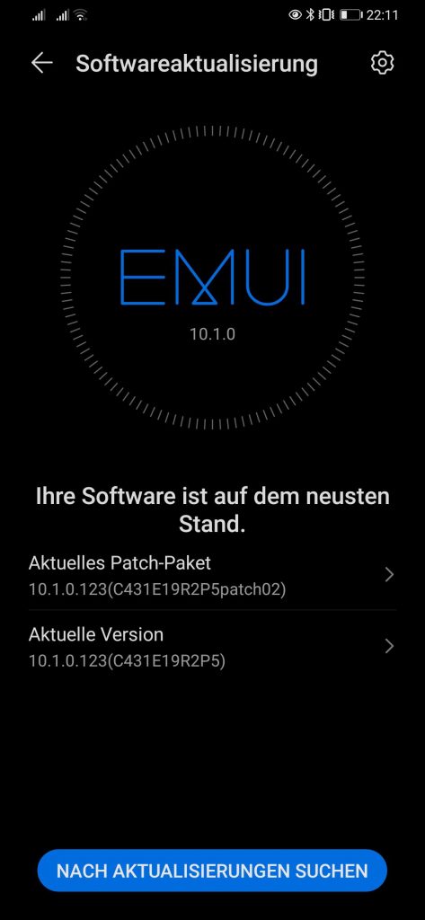 Huawei P30 Series EMUI 10.1 Update In Germany