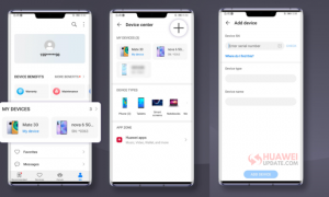 Huawei Support App Use Device Center