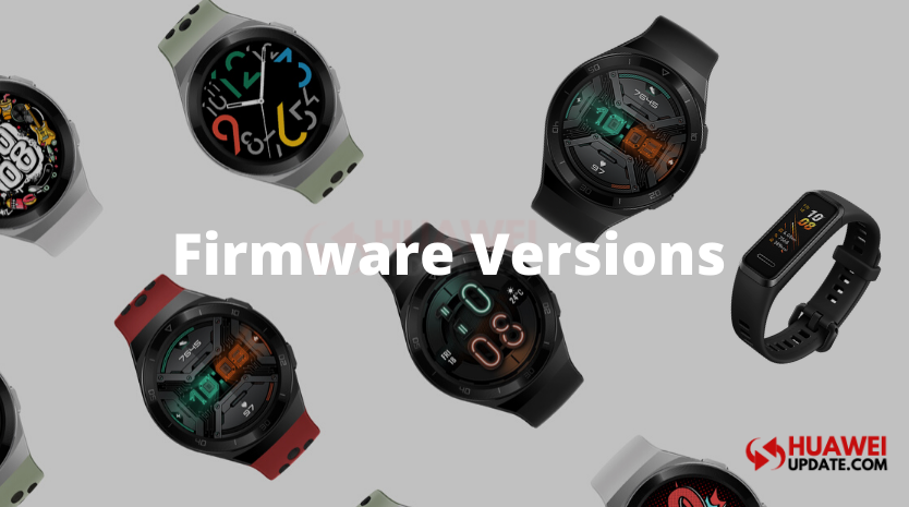 huawei watch firmware update