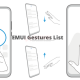 List of available Gestures in EMUI 10 and EMUI 10.1