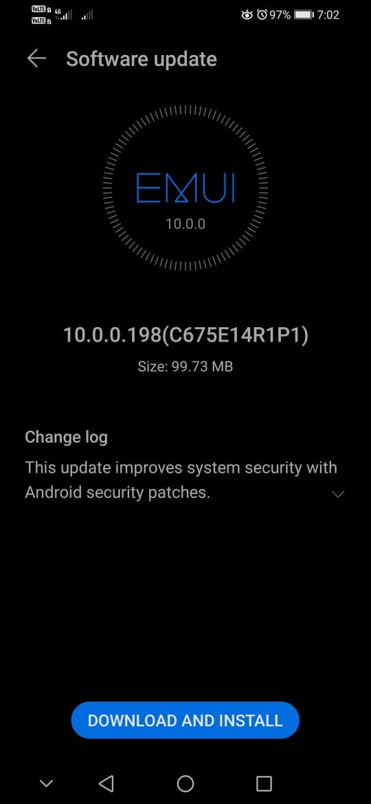 Honor 8X May 2020 patch
