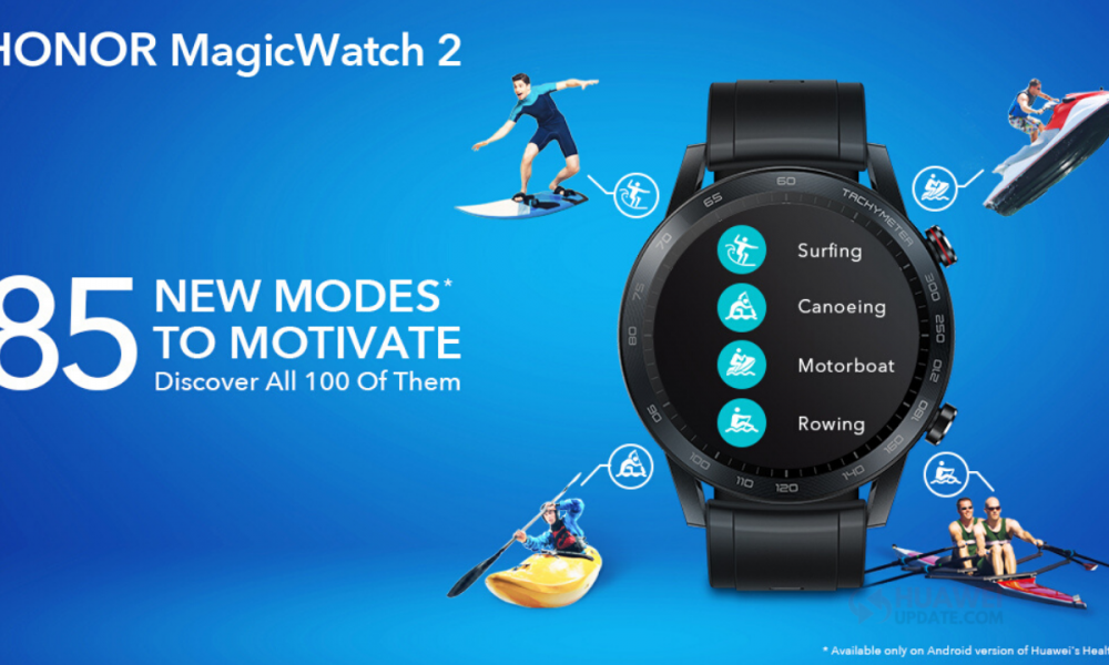 Honor MagicWatch 2 85 workout modes