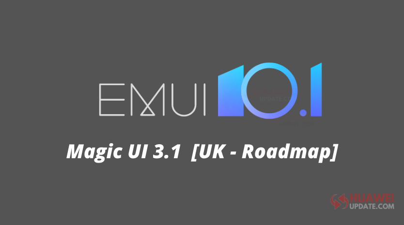 Huawei EMUI 10.1 update 2020 schedule for UK