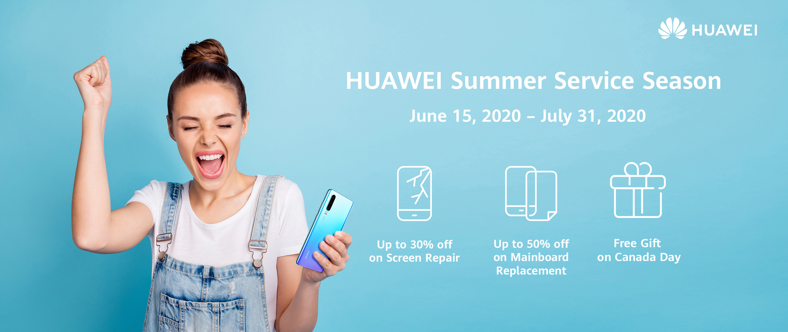 Huawei Summer Service Season Canada